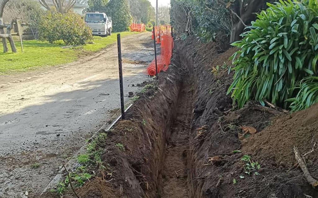 Subdivision Underground Services By TWB Contracting LTD In Hawera Of South Taranaki