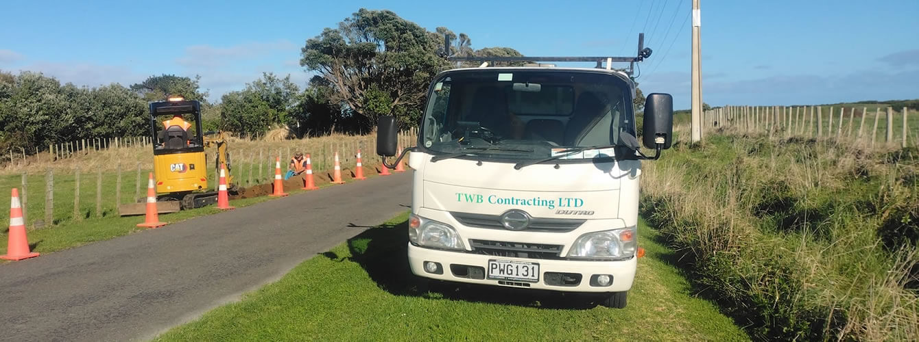 Water Line Replacement By TWB Contracting LTD In Hawera Of South Taranaki